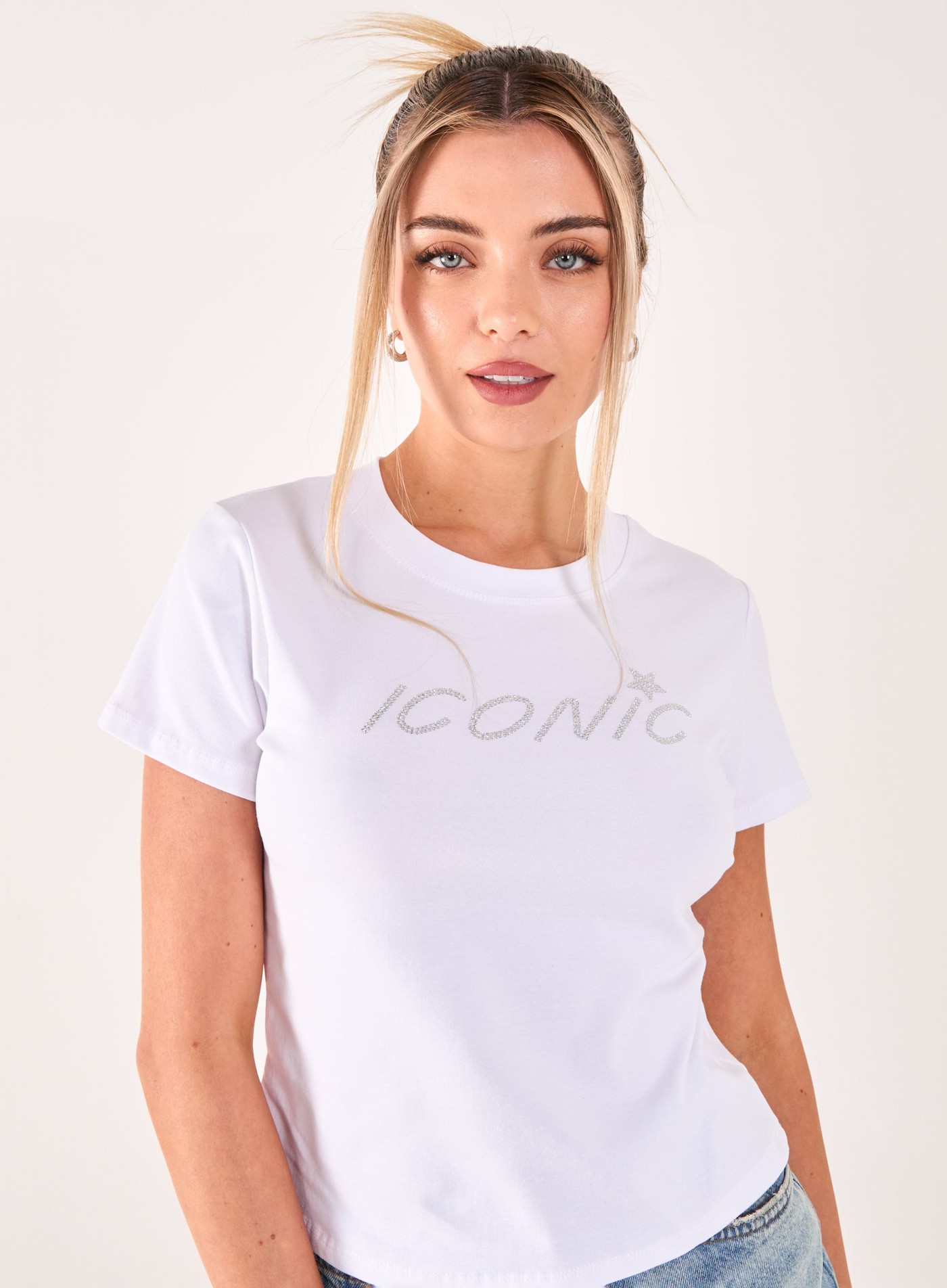 Diamante 'Iconic' Tee view 3