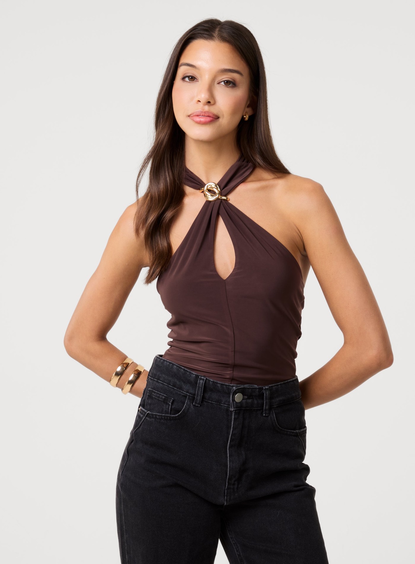 Keyhole Halter Top