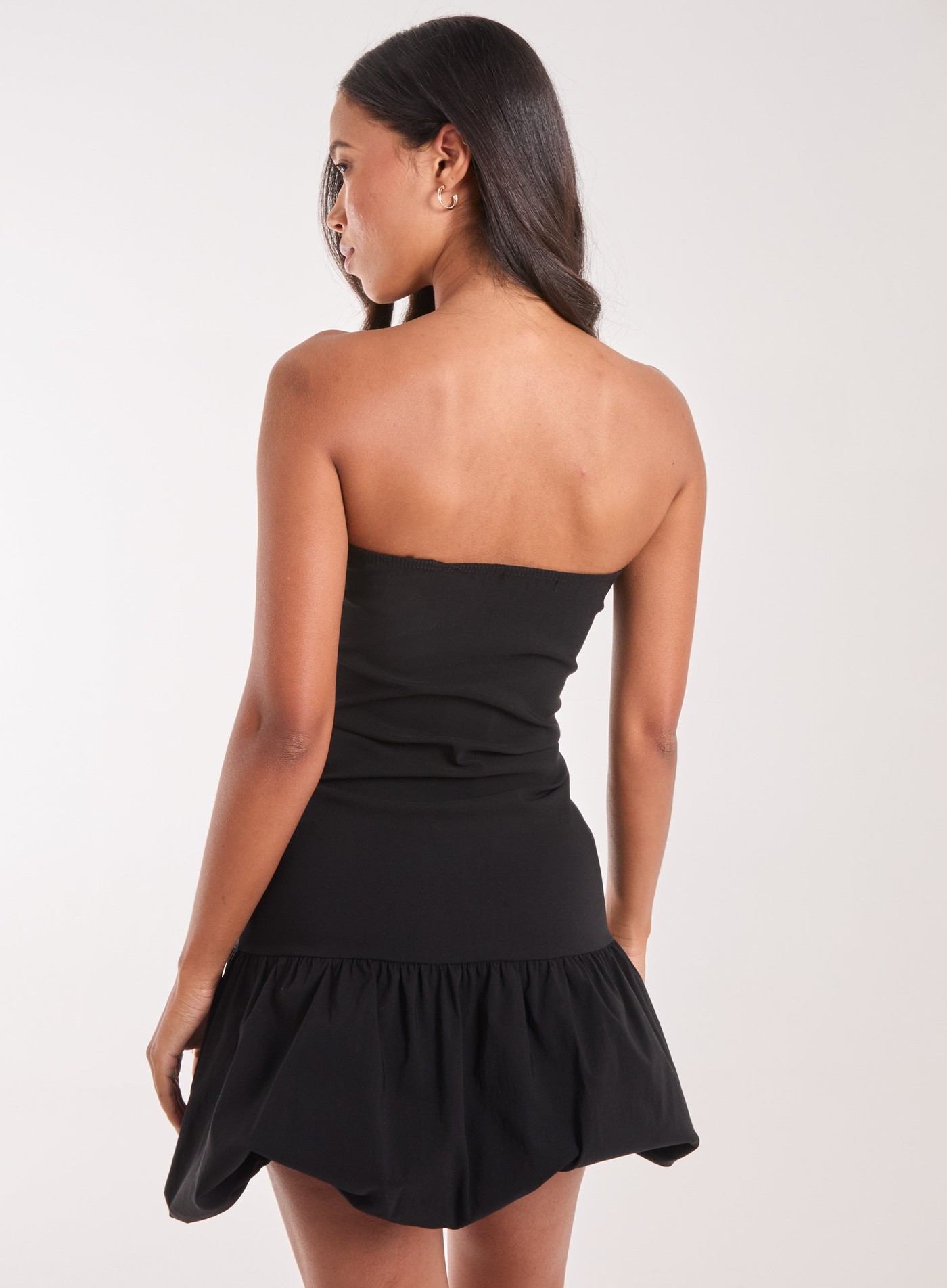 Bubble Hem Mini Dress view 4